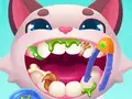 لعبة طبيب أطفال - تعليم العناية بأسنان الحيوانات الأليفة