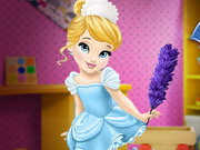 تنظيف منزل سندريلا Baby Cinderella House Cleaning