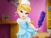 تنظيف منزل سندريلا Baby Cinderella House Cleaning