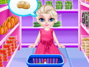 العاب اطفال لعبة مطبخ Baby Elsa In Kitchen