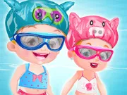 العاب سكول سكول Baby Hazel Preschool Picnic