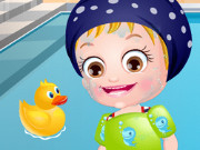 العاب حمامات سباحة للبنات والاولاد Baby Hazel Swimming Time