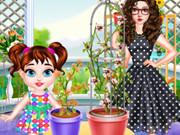 العاب اطفال في البستان Baby Taylor Gardening Fun