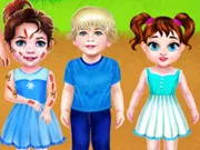 اطفال صغار جدا بنات واولاد