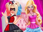 Barbie And Harley Quinn Bffs العاب هارلي كوين وباربي