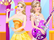 بوب ستار العاب تلبيس باربي الاميرة ونجمة النجوم Barbie And Popstar Dress Up