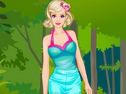 العاب باربي تسوق وتلبيس ومكياج Barbie Animal Prints Dress Up