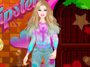 باربي الجديدة الحقيقية Barbie Hipster Style Dress Up