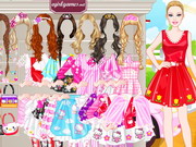 العاب هيلو باربي Barbie Kitty Princess Dress Up