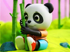Pandas 3 Coloring Book
