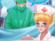 مساعدة الدكتور العاب الممرضة والاعتناء بالمرضى