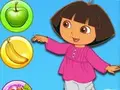 فقاعات الفواكه – لعبة دورا جمع الفواكه وتفجير الفقاعات أون لاين