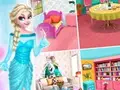 تصميم منزل إلسا الجميل بأربعة مواسم – ديكور غرفة الربيع، الصيف، الخريف والشتاء