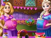 العاب تلبيس نساء حوامل محجبات