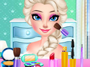 العاب تزيين الوجه بالمكياج Elsa Dresser Decorate And Makeup