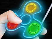 فيدجيت سبينر Fidget Spinner Neon Glow Online