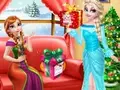 هدايا عيد الميلاد – العاب مفاجأة للأخوات المجمدة إلسا وآنا