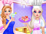 العاب طبخ الشاي Frozen Sisters Afternoon Tea Cooking