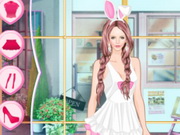 العاب تلبيس البنات للكبار فقط لا غير Helen Cute Easter Bunny Dress