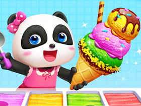 Little Panda Ice Cream Game