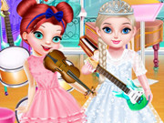 الأميرات الجميلات في فصل الموسيقى