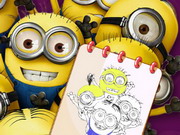 العاب تلوين بدون تحميل Minions Coloring Book Iii