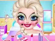 العاب السا الطفل Naughty Baby Elsa's Weekend