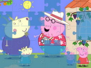 تركيب قطع الصور Peppa Pig Jigsaw
