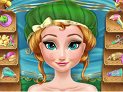 انا ميك اب وتنظيف الوجه Princess Anna Real Makeover