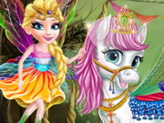 العاب تنظيف المهر Fairytale Pony Grooming
