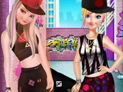 حرب ملابس لعبة معركة الأزياء Princess Street Dance Battle