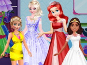 الملابس الوان Princesses Color Dress