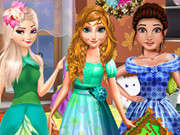 تلبيس عرض ازياء نيويورك Princesses Leaf Show