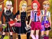 العاب تلبيس 4 بنات صديقات المدرسة Princesses Preppy Chic