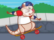 مغامرات الفار لعبة المتزلج المجنون الحديثة Skater Rat