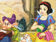 العاب تركيب سنووايت Snow White Jigsaw