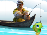 الصياد السمك
